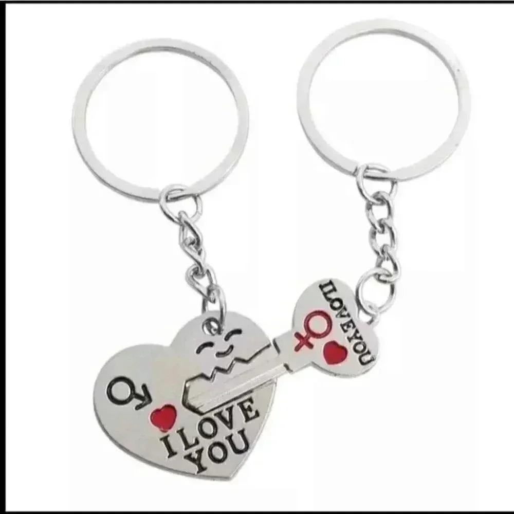 Key To Your Heart I Love You Keychain